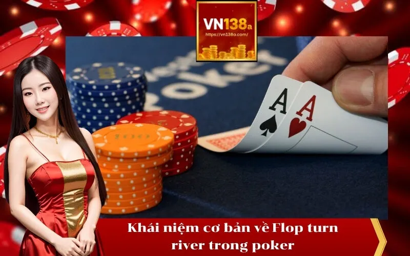 Khái niệm cơ bản về Flop turn river trong poker